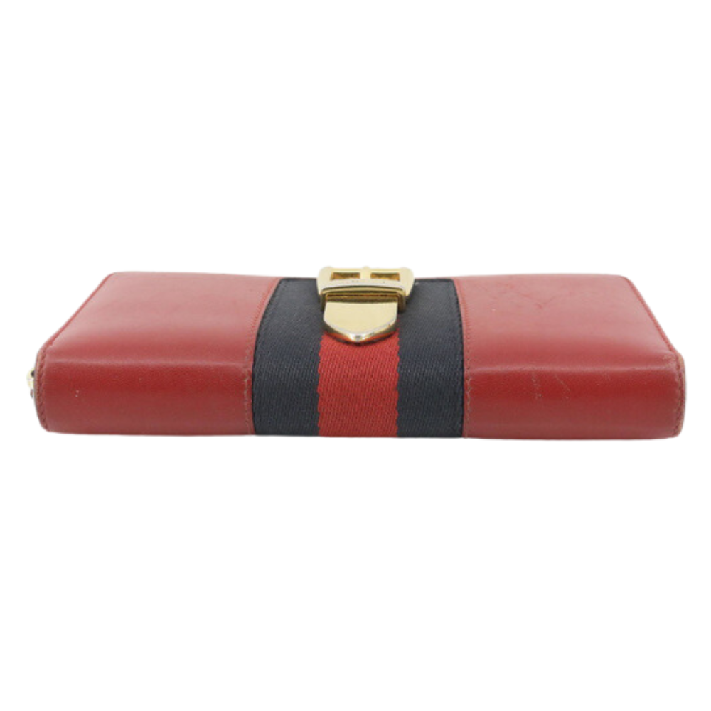 Red Leather Sylvie Wallet