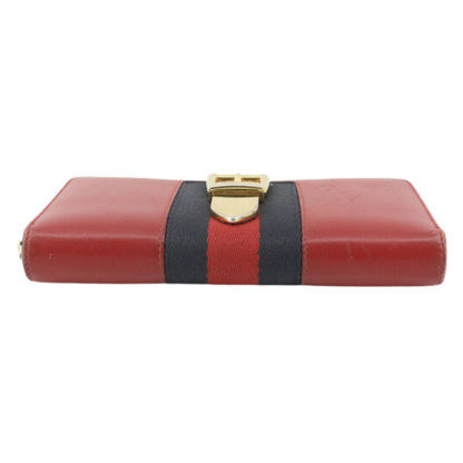 Red Leather Sylvie Wallet