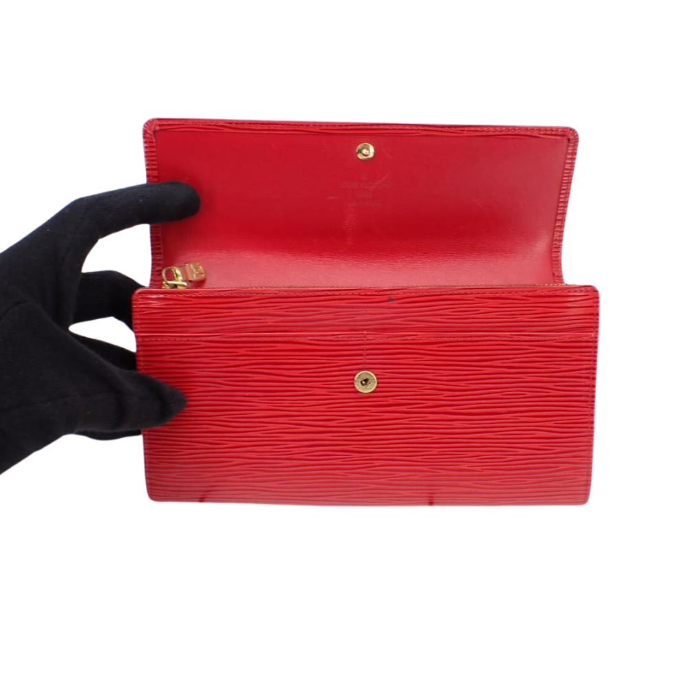 Epi Red Sarah Wallet