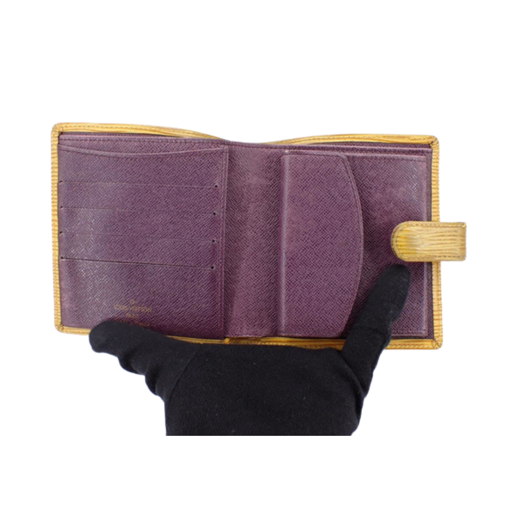 Epi Yellow Bi-fold Wallet