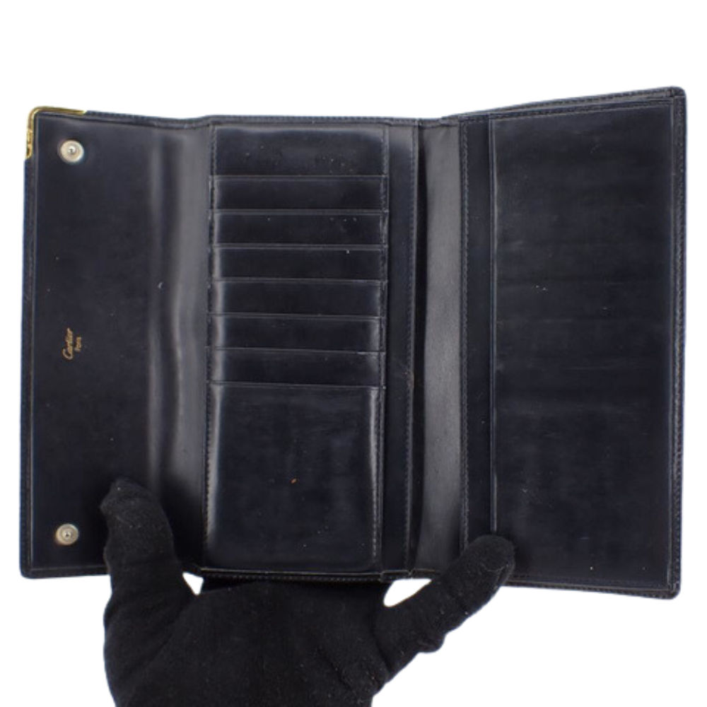 Black Long Wallet