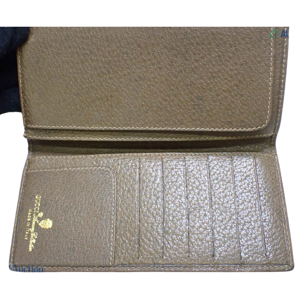 Brown GG Plus Long Wallet