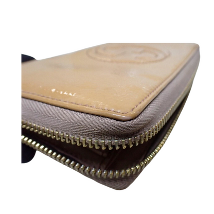 Brown GG Canvas Long Wallet