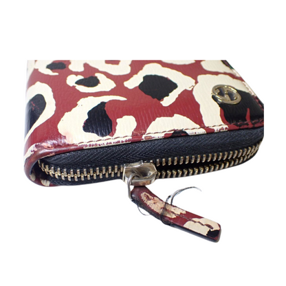 Leopard Print Zippy Wallet