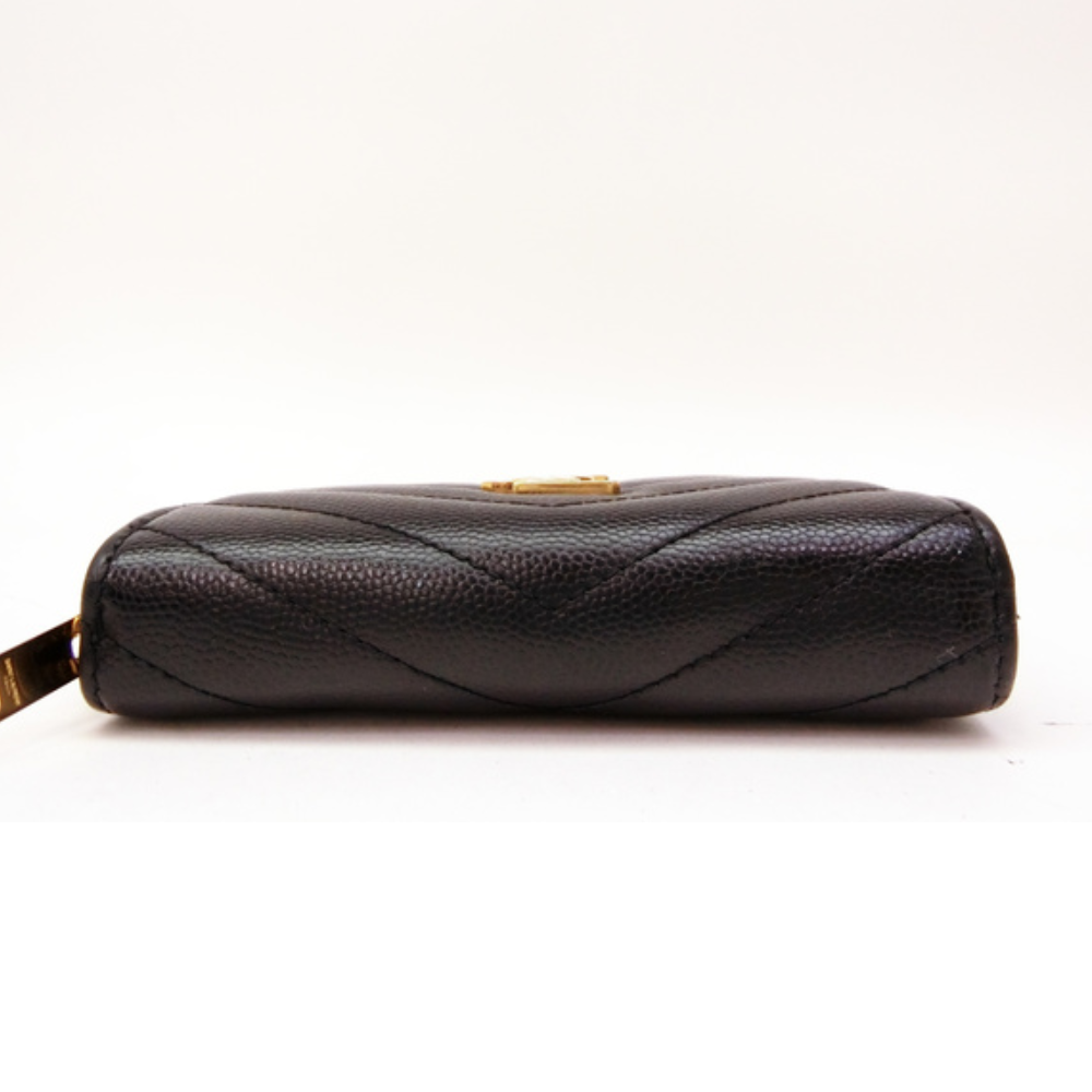 Black Caviar Skin Cassandra Wallet