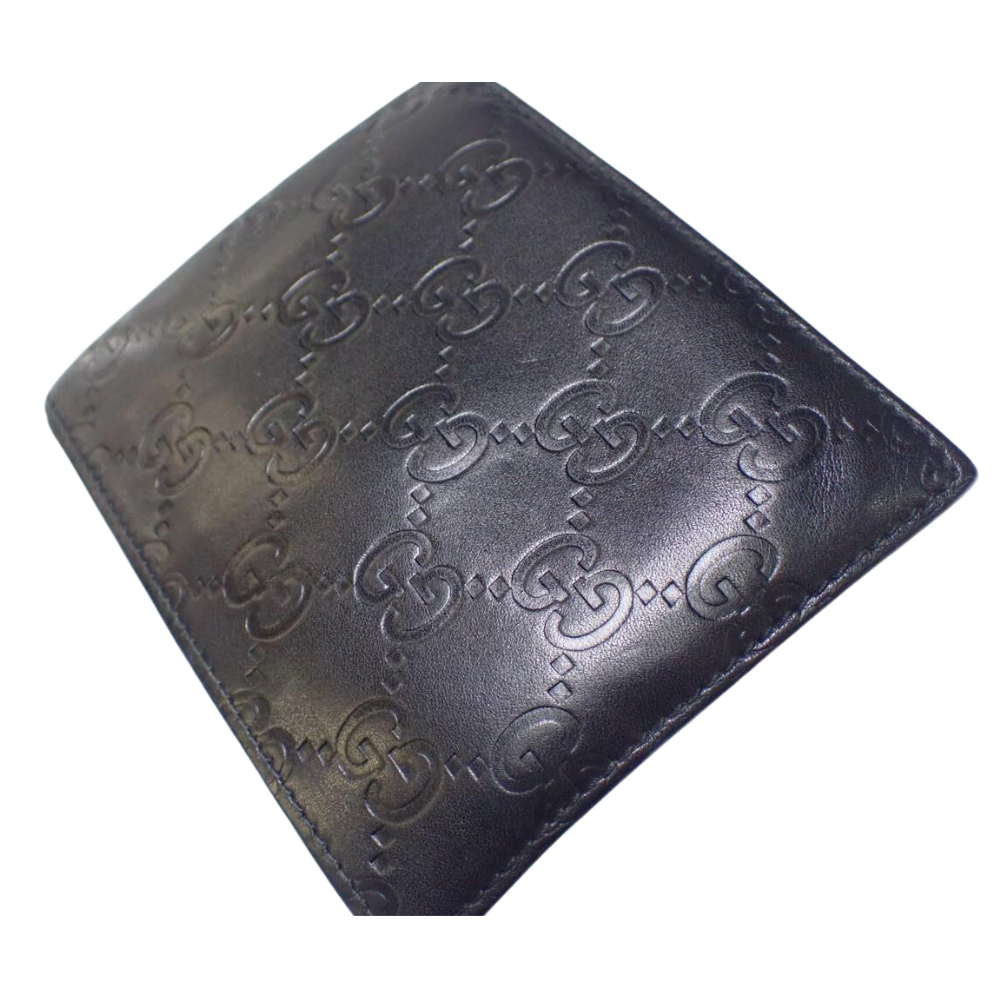 Black Sima Bi-fold Wallet