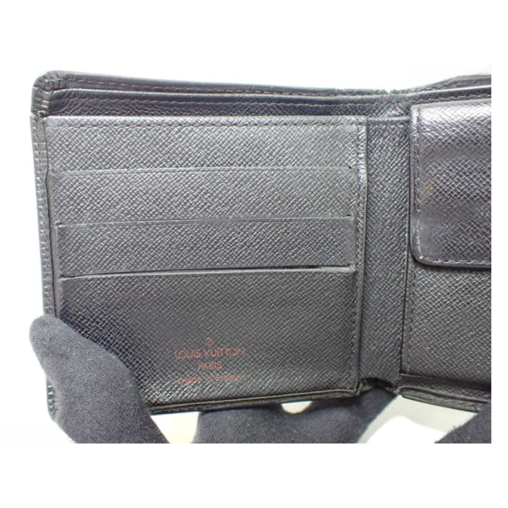 Epi Black Bi-Fold Wallet