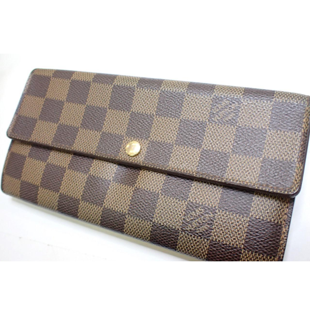 Damier Ebene Sarah Wallet