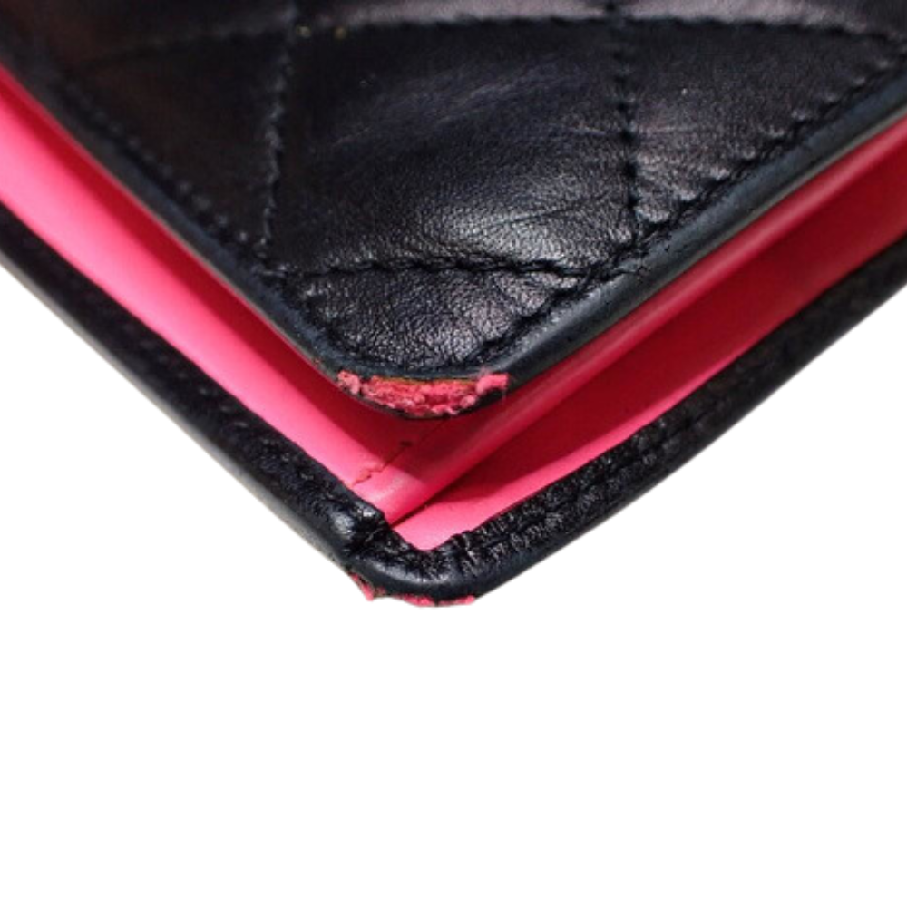 Black Cambonline Long Wallet