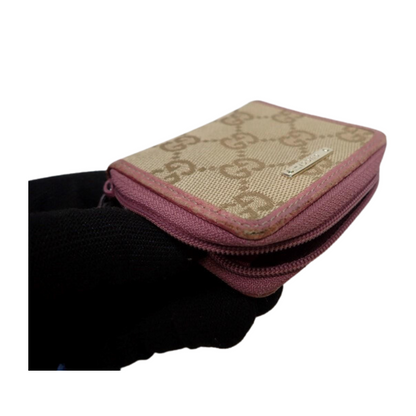 GG Canvas Zippy Wallet