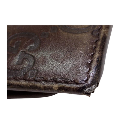 Brown Sima Long Wallet