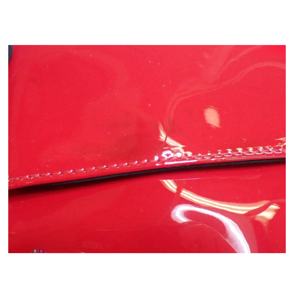 Red Leather Pouch