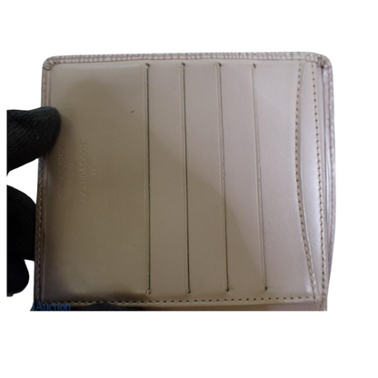 Epi Beige Compact Wallet