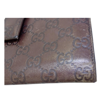 Brown Sima Long Wallet