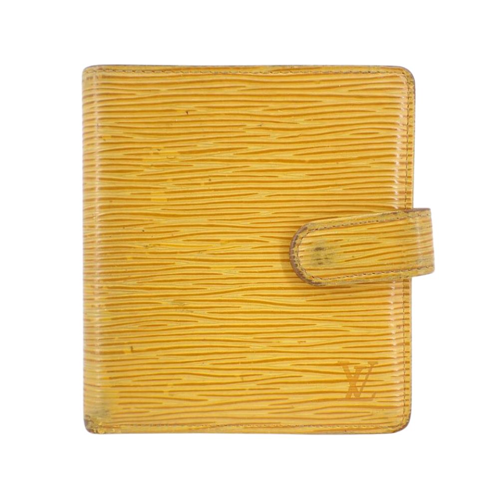 Epi Yellow Compact Wallet