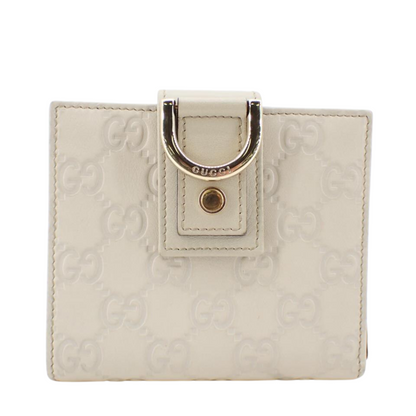 White Sima Compact Wallet