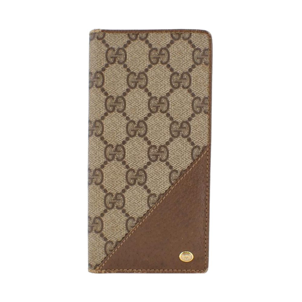 Brown GG Plus Long Wallet