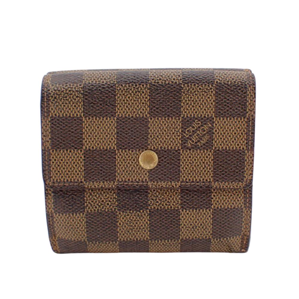 Damier Ebene Elise Wallet