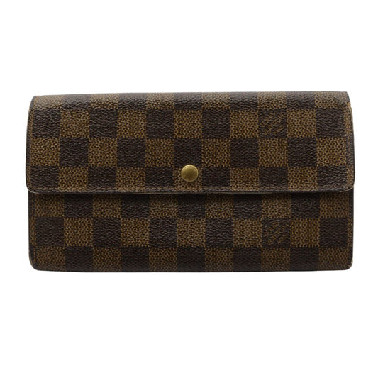 Damier Ebene Sarah Wallet