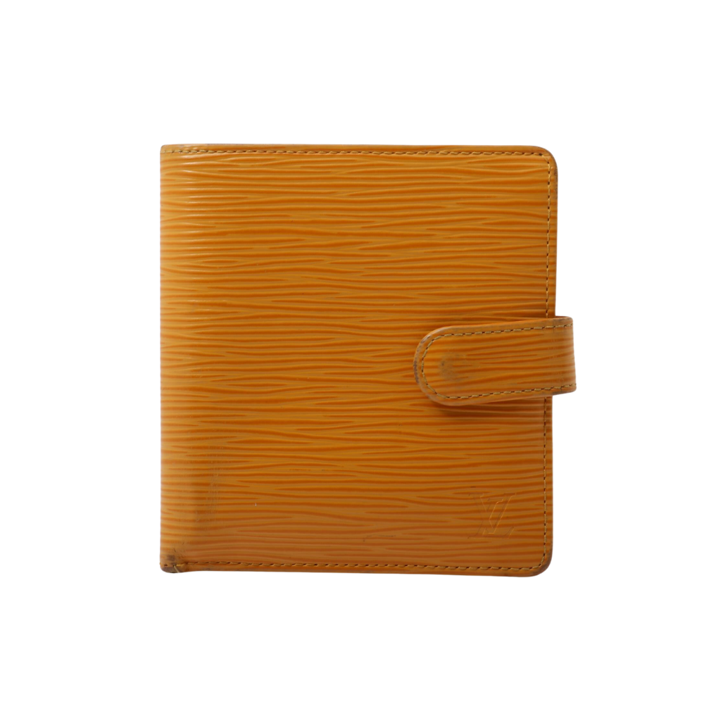 Epi Brown Compact Wallet