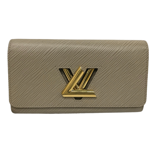 Epi Beige Twist Wallet