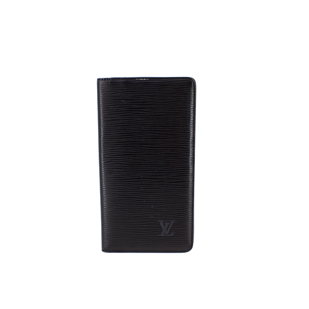 Epi Black Long Wallet