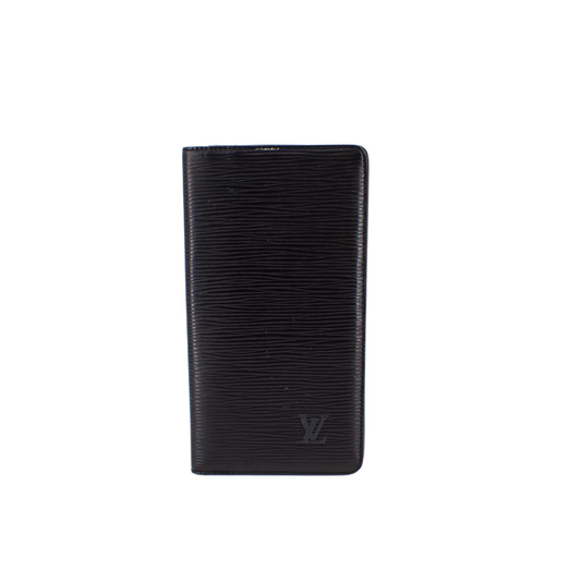 Epi Black Long Wallet