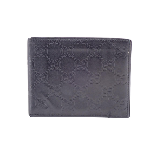 Black Sima Bi-fold Wallet