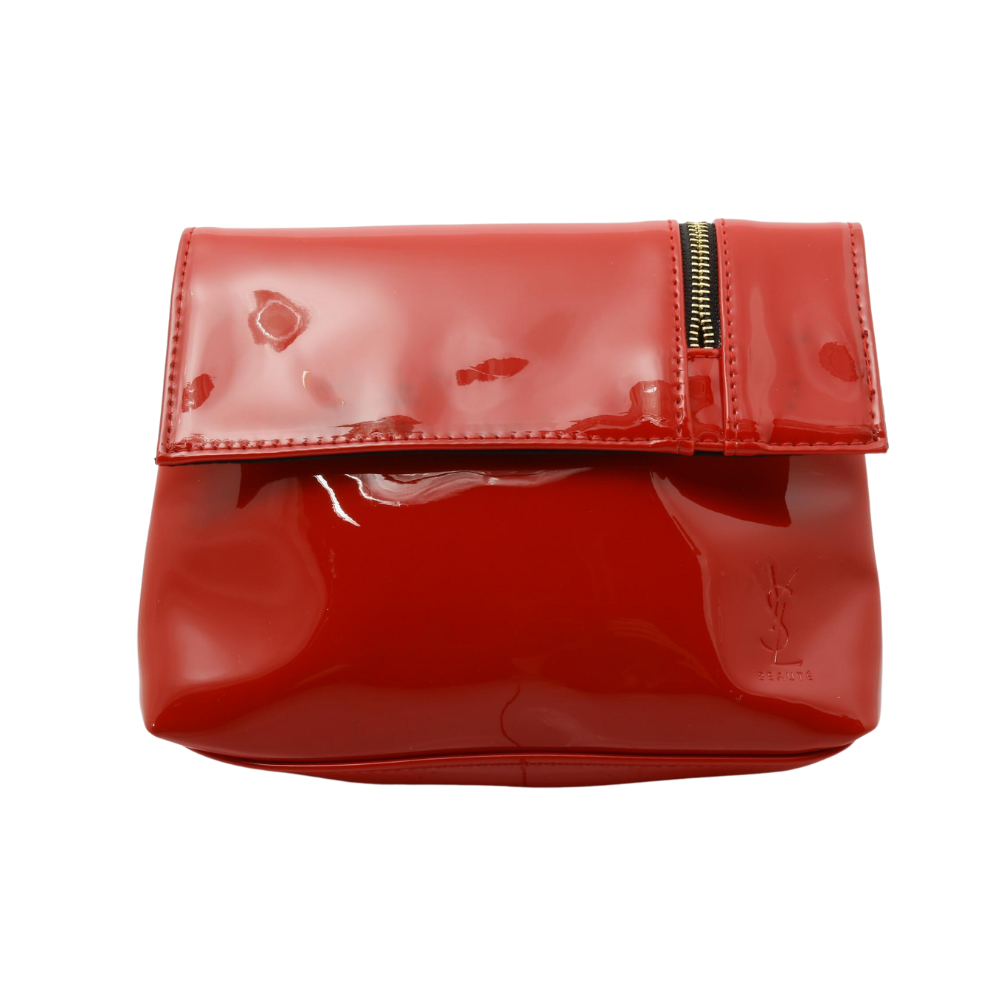 Red Leather Pouch