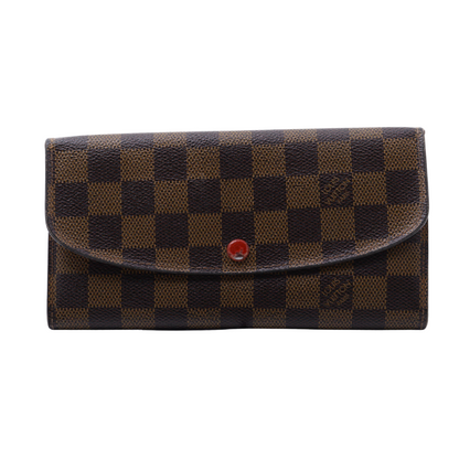 Damier Ebene Emily Wallet