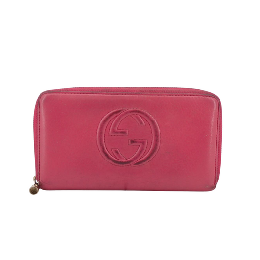 Pink Soho Zippy Wallet