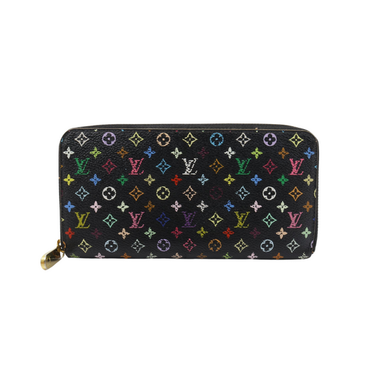 Murakami Black Zippy Wallet