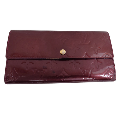 Vernis Burgundy Sarah Wallet