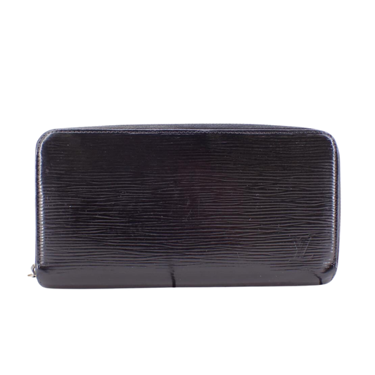 Epi Black Zippy Wallet