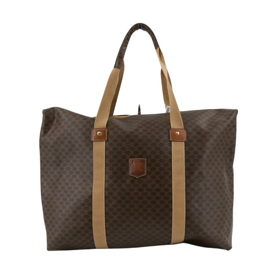 Brown Macadam Boston Bag