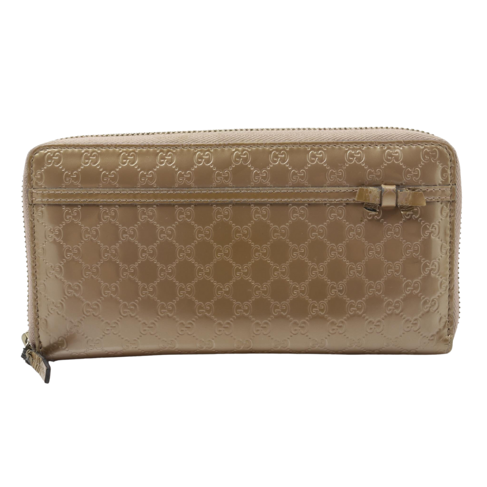 Brown Sima Zippy Long Wallet