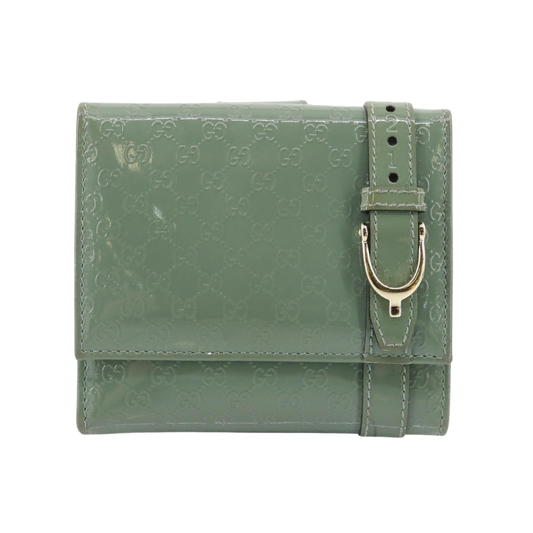 Green Sima Compact Wallet