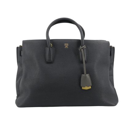 Black Leather Handbag