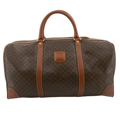 Brown Macadam Boston Bag