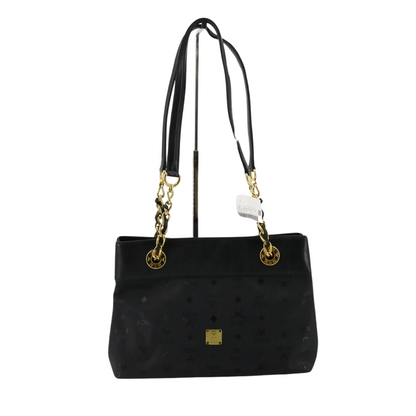 Black Visetos Tote Bag