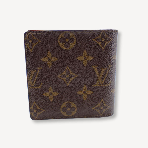 LOUIS VUITTON Damier Ebene Marco Bifold Wallet