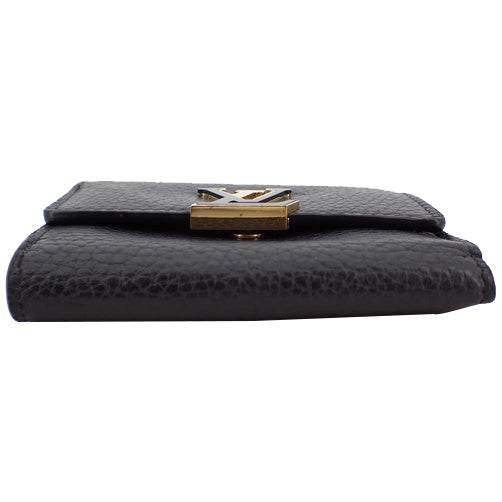 Capucines Black Bi-Fold Wallet