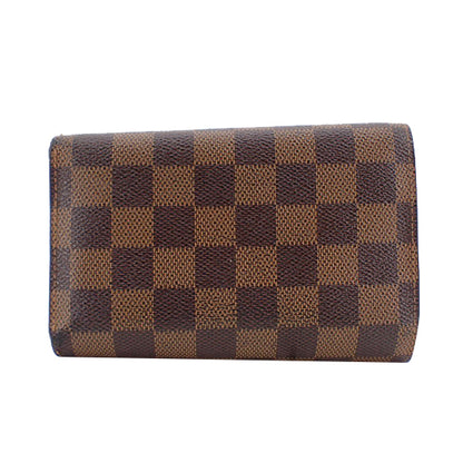 Damier Ebene Tri-fold Wallet