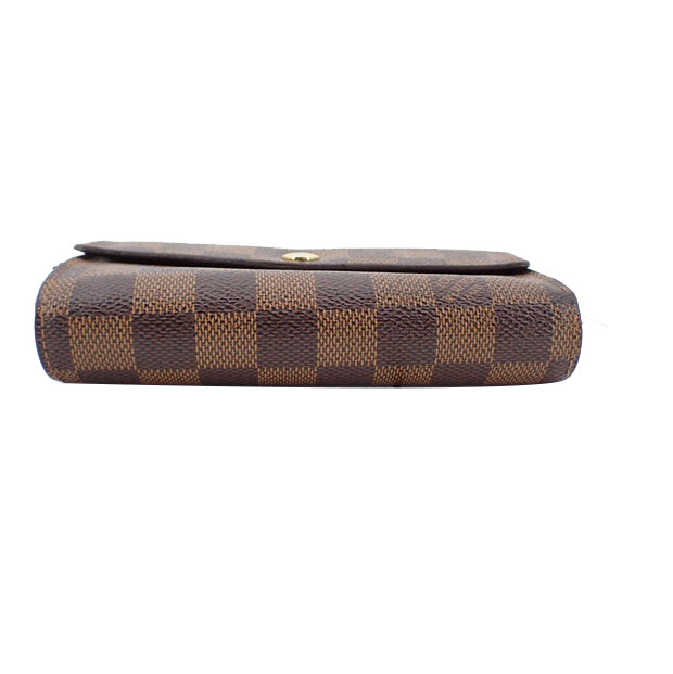 Damier Ebene Tri-fold Wallet