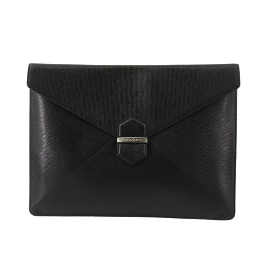 Black Leather Second Bag