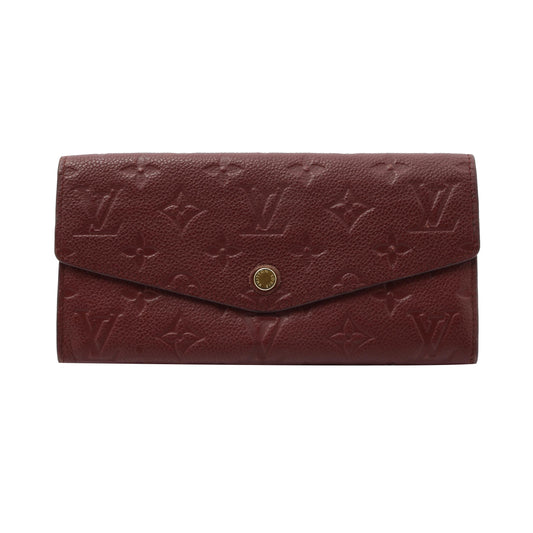 Empreinte Maroon Curie's Long Wallet