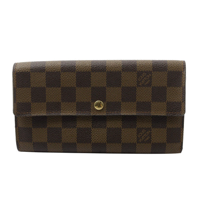 Damier Ebene Sarah Wallet