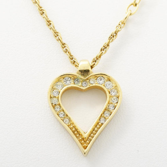 Rhinestone Gold Necklace