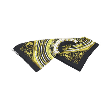 Black Silk Scarf