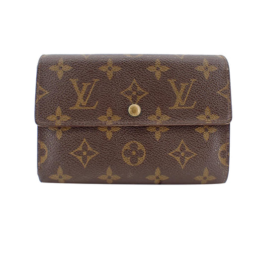 Monogram Tri-fold Wallet